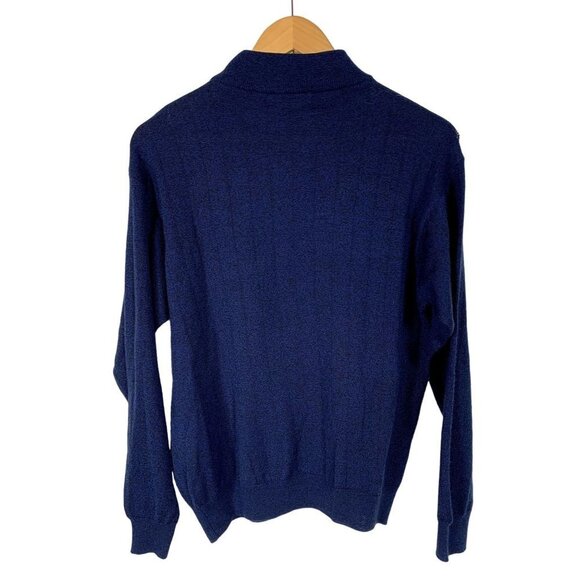 Preswick & Moore Womens Ribbed Wool Sweater Size Medium - Made in Italy - Picture 2 of 4